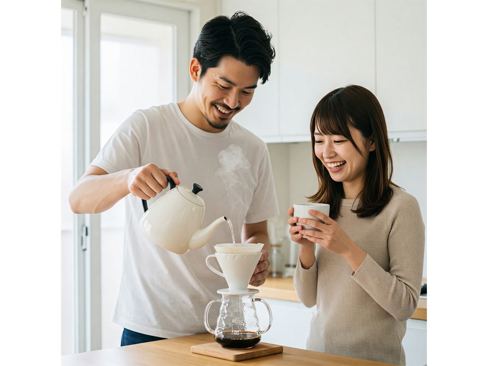 コーヒーブレイクの風景